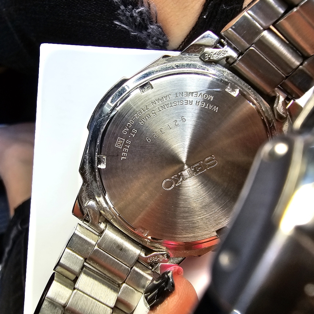 Seiko Chronograph 50M watch - Picture 3 of 4